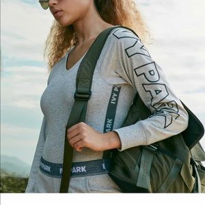 SOLD-NWT Ivy Park Ribbed Bodysuit